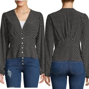 NWT Free People Love Street Blouse